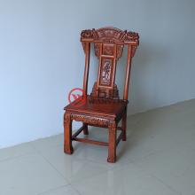 高端实木酒店餐椅 仿古中式雕花餐椅 厚重实木结构耐磨耐压坚固可靠